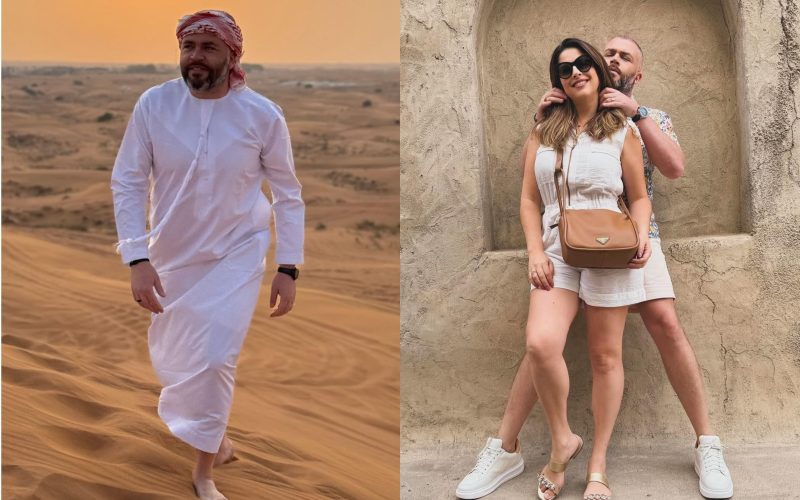 Johnathan Alves retorna a Dubai em viagem de férias com a família