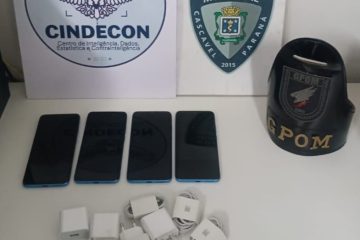 Guarda Municipal prende suspeito e resgata aparelhos roubados de Escola Pública em
